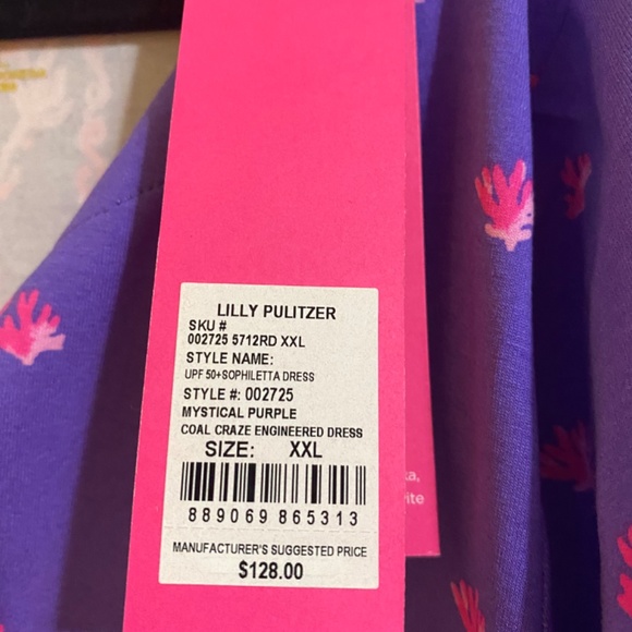 Lilly Pulitzer upf 50 sophieletta dress size xxl - Picture 2 of 2